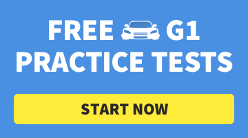Extra practice for your Ontario G1 drivers license written test