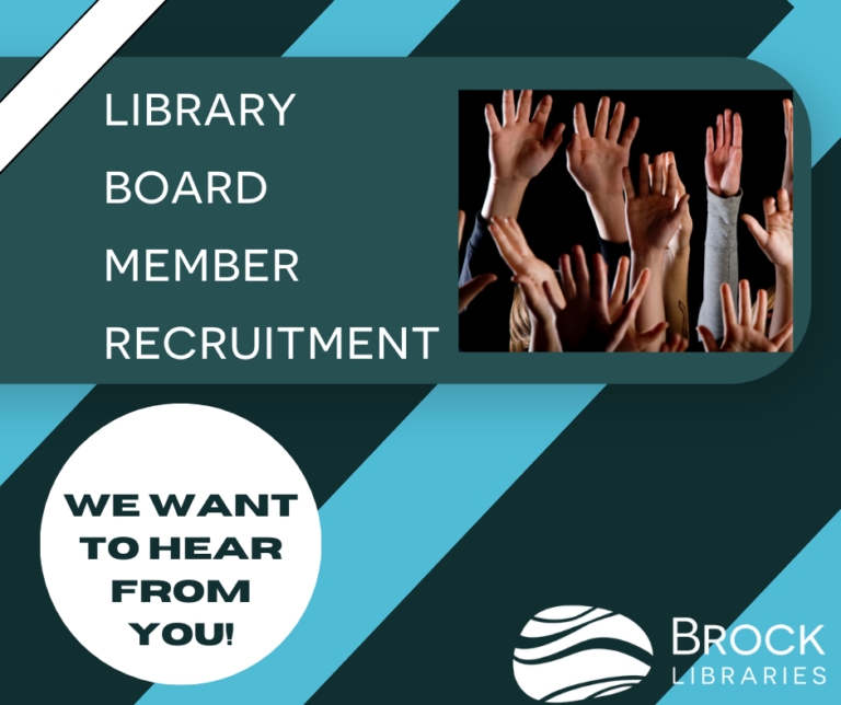 2023-2026 Library Board Recruitment