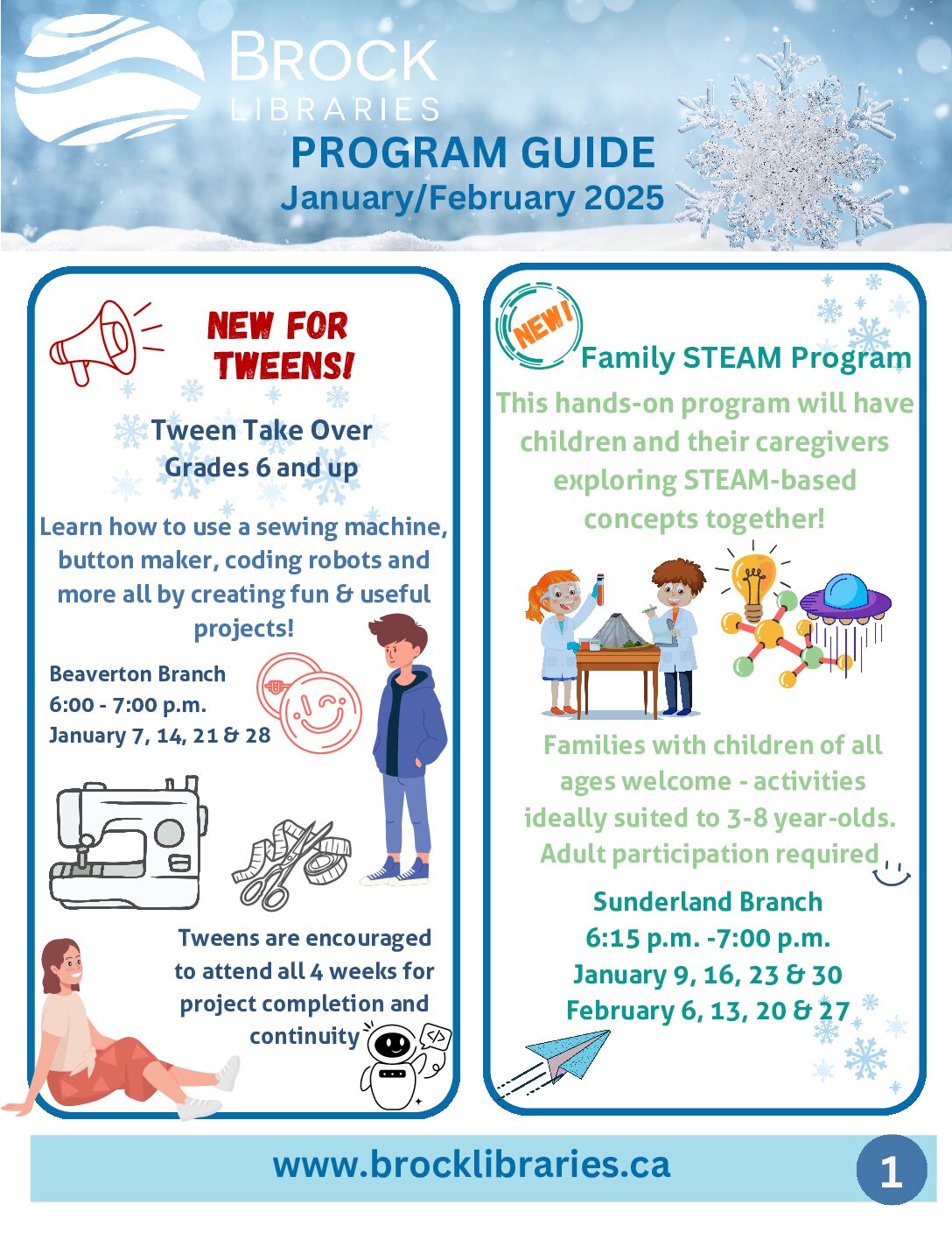 Read more about the article January/February 2025 Programming Guide