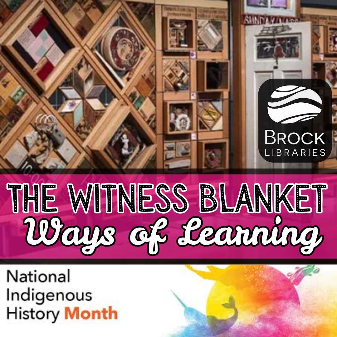 Read more about the article Honouring Indigenous History Month at Brock Libraries 🧡