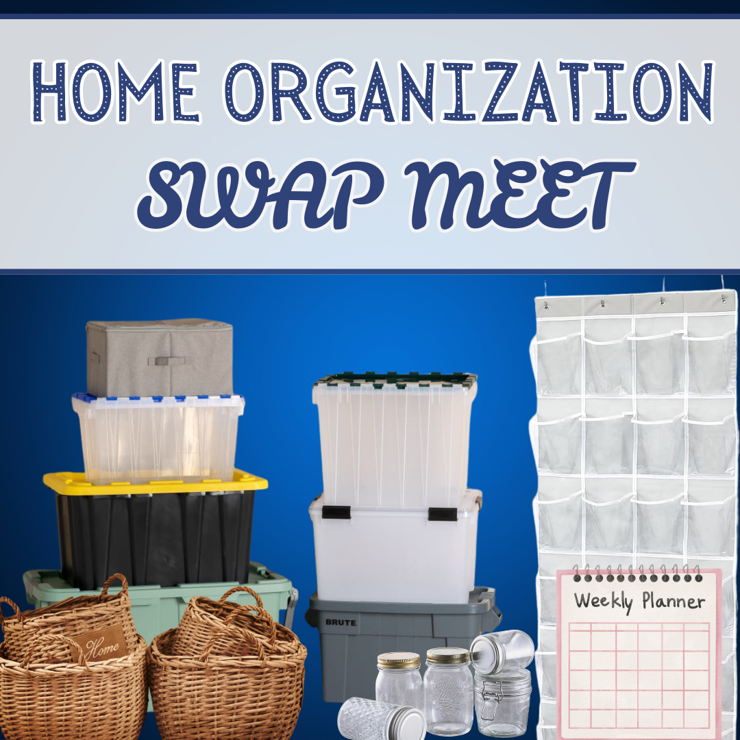Read more about the article Now accepting donations at the Sunderland Branch for our Home Organization Swap Meet
