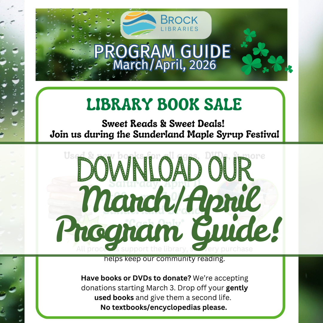 Read more about the article Our March–April 2026 Program Guide Is Here!